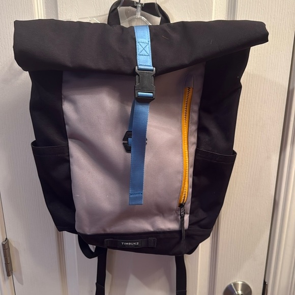 Timbuk2 Other - Timbuk2 Roll Top Backpack Laptop Commuter Travel School Bag Black